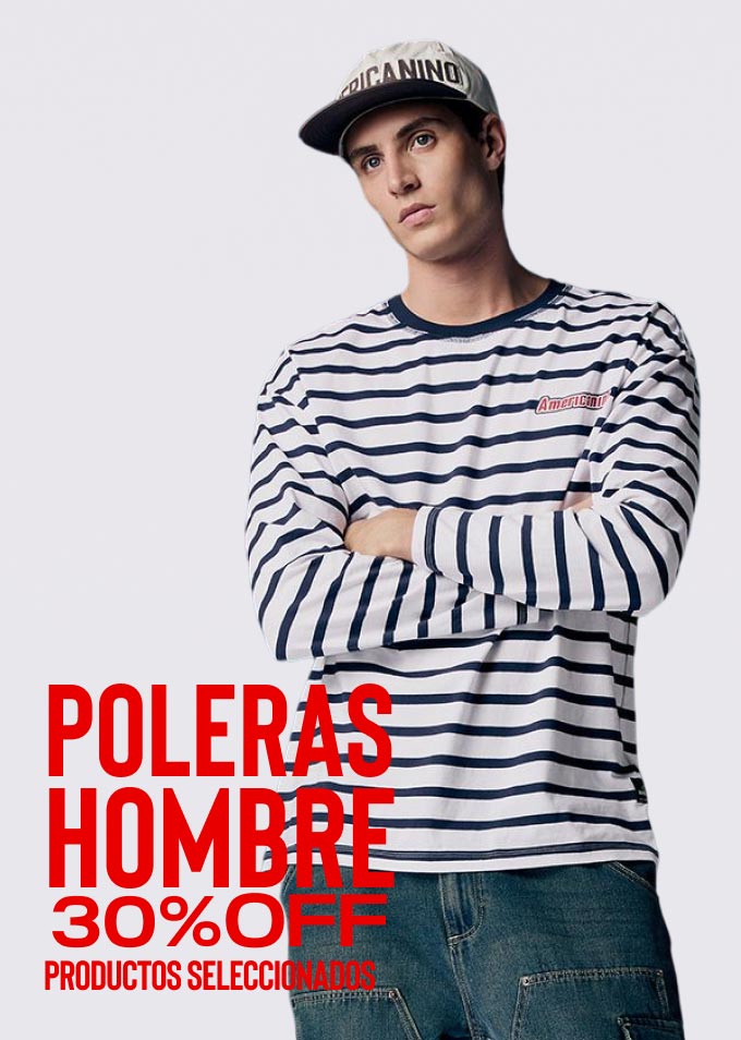 Poleras hombre