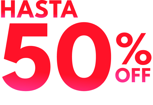 Hasta 50% Off