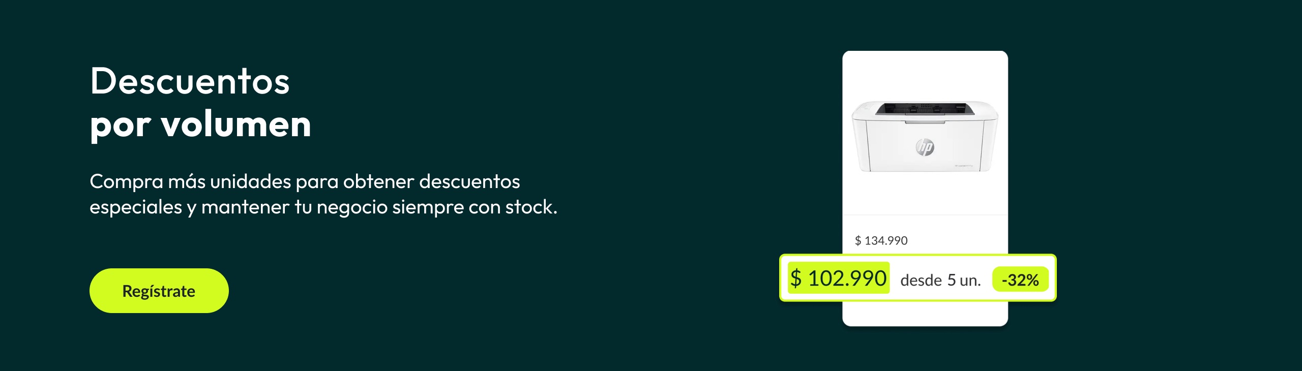 Descuentos exclusivos para empresas