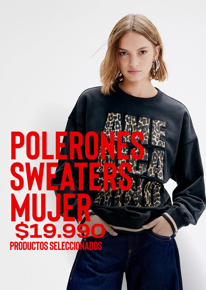 Polerones mujer