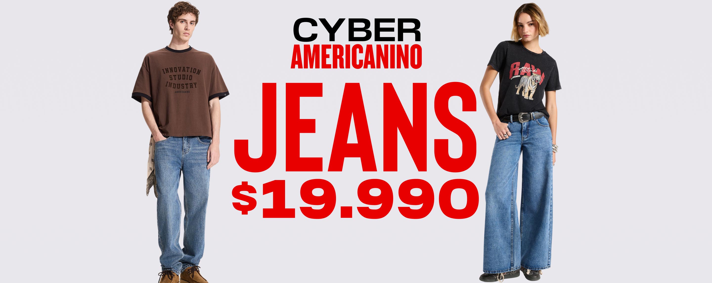Jeans $19.990 Productos seleccionados
