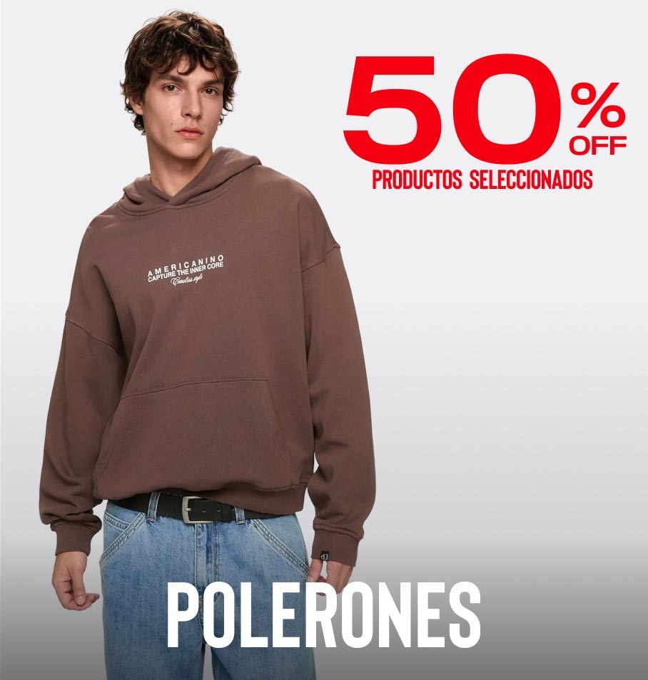 Polerones hombre