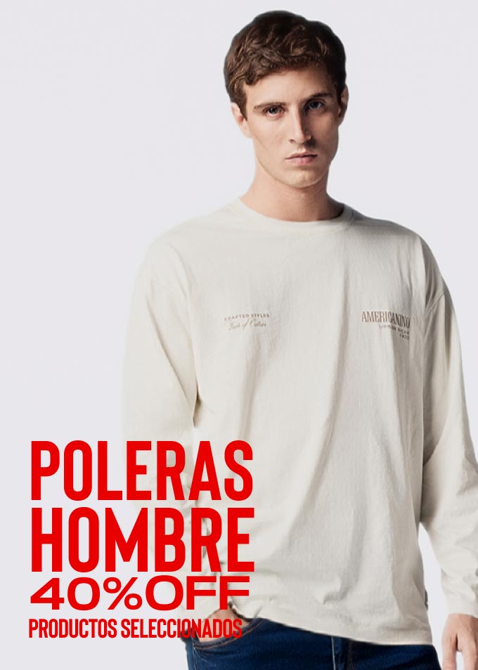Poleras hombre
