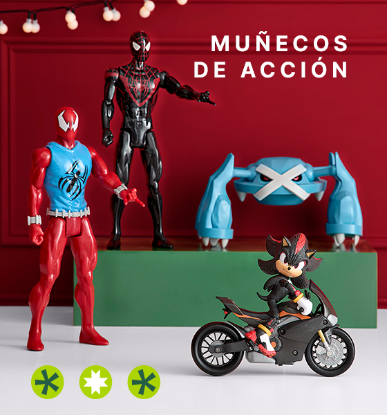 muñecos de acción